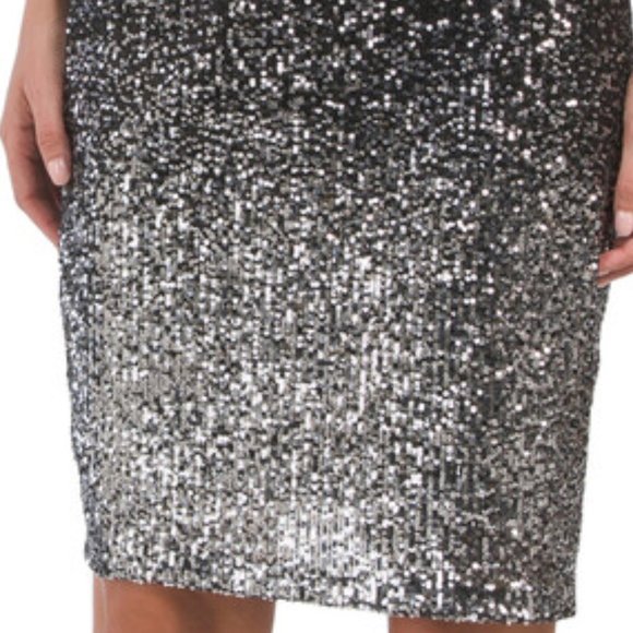 Cable & Gauge | Sequin Midi Pencil Skirt (Matching Item Available) | NWT - Picture 6 of 6